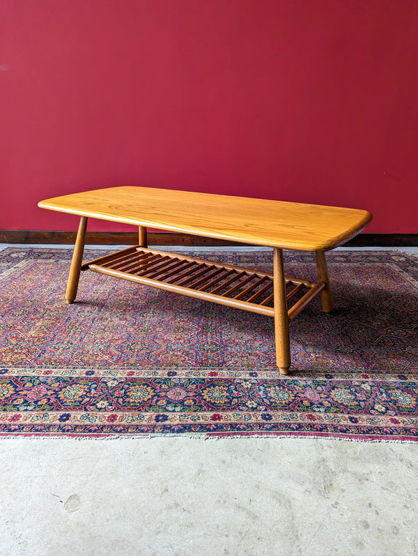 Blonde Ercol Two Tier Coffee Table