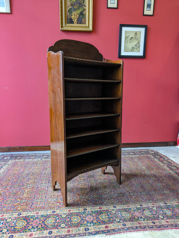 Antique Mahogany Waring & Gillow Freestanding Open Shelves