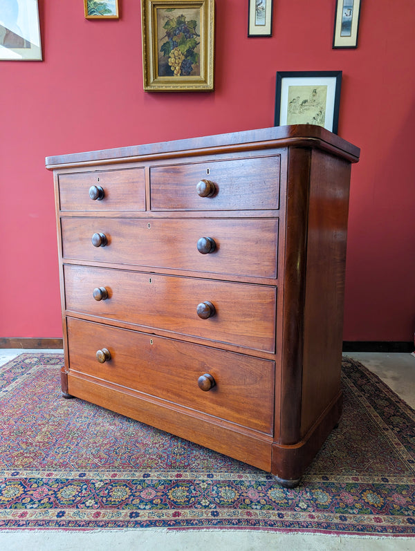 Antique Victorian Mahogany Chest of Drawers