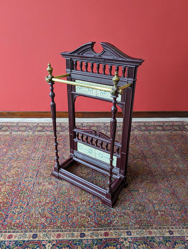 Large Scottish Country House Cast Iron Stick Stand C.1880